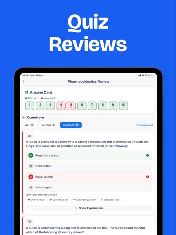 NCLEX RN Mastery - Exam Prep iPad screenshot