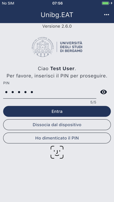 Unibg.EAT Screenshot