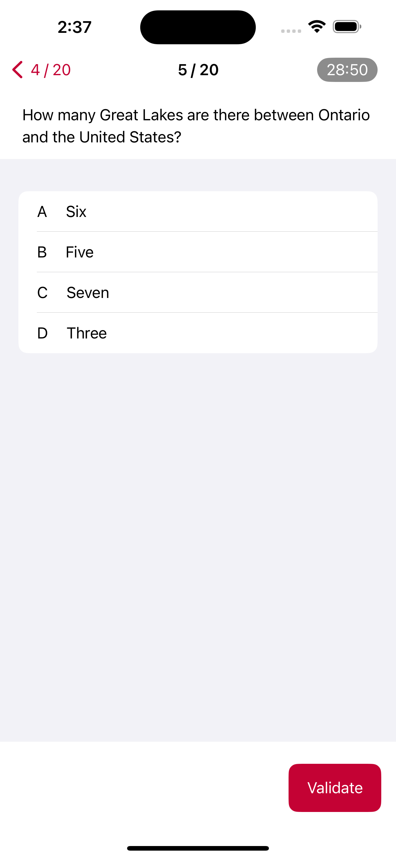 Canada Quiz.