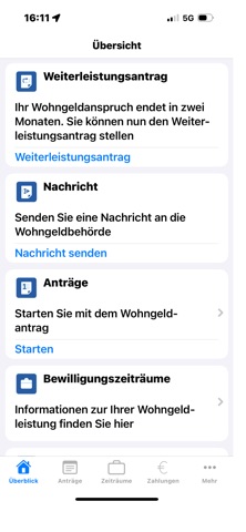 Wohngeld App Screenshot 2 of 8