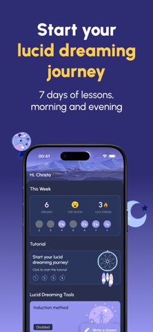 Lucidity: 清醒梦日记 解梦 睡眠追踪 冥想 screenshot