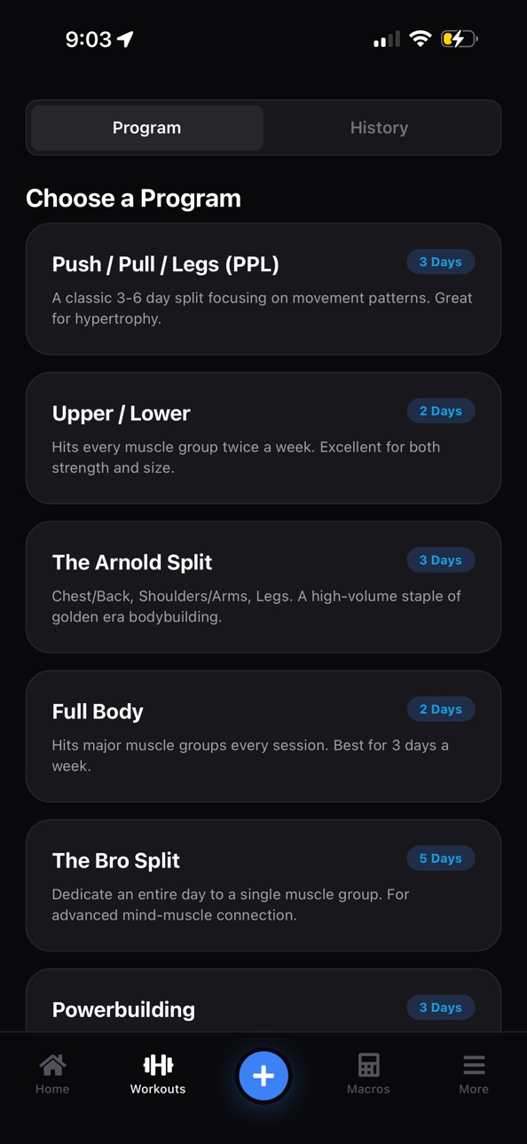 iPhone screenshot