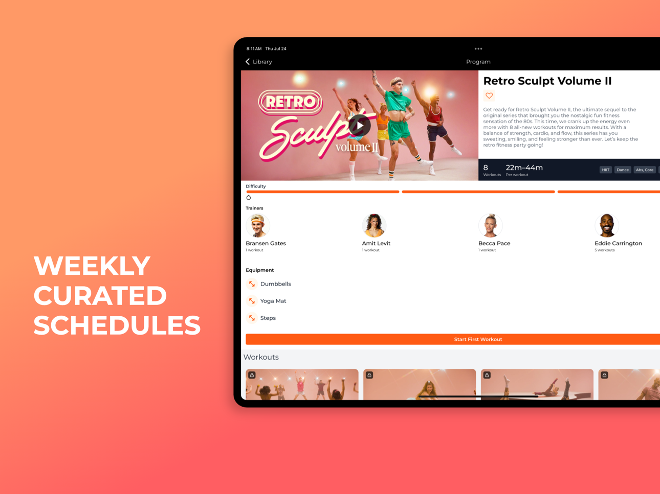 Daily Burn: At Home Workouts screenshot 2