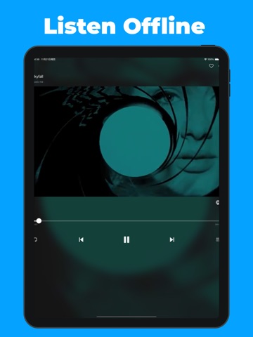 Offline Player: Music Player iPad screenshot 3