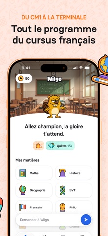 Wilgo : IA n°1 - Quiz Révision iPhone screenshot 4