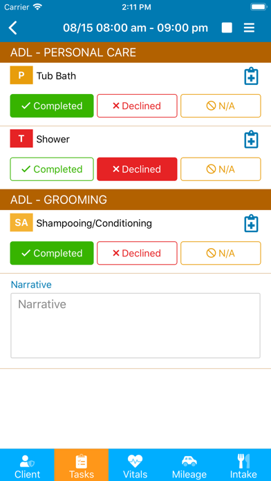 App screenshot