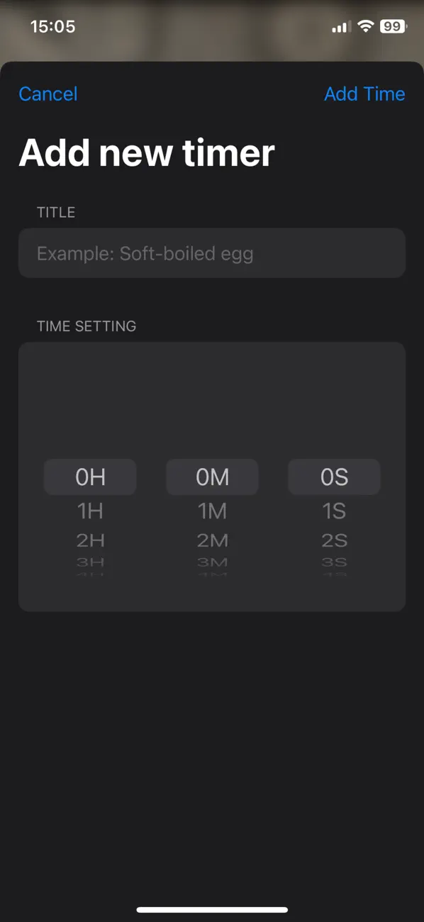 #4. Touch Simple Timer (iOS) Podle: junhong baek