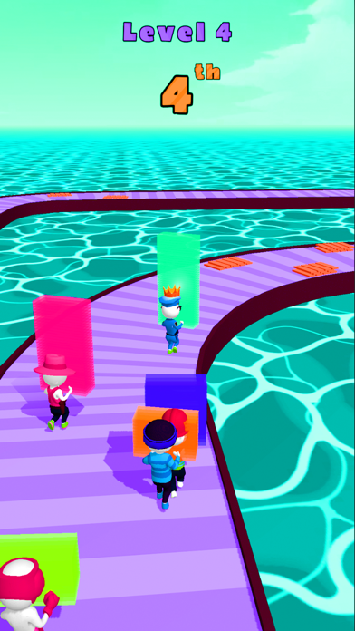 Fun Friends Racing On River Screenshot
