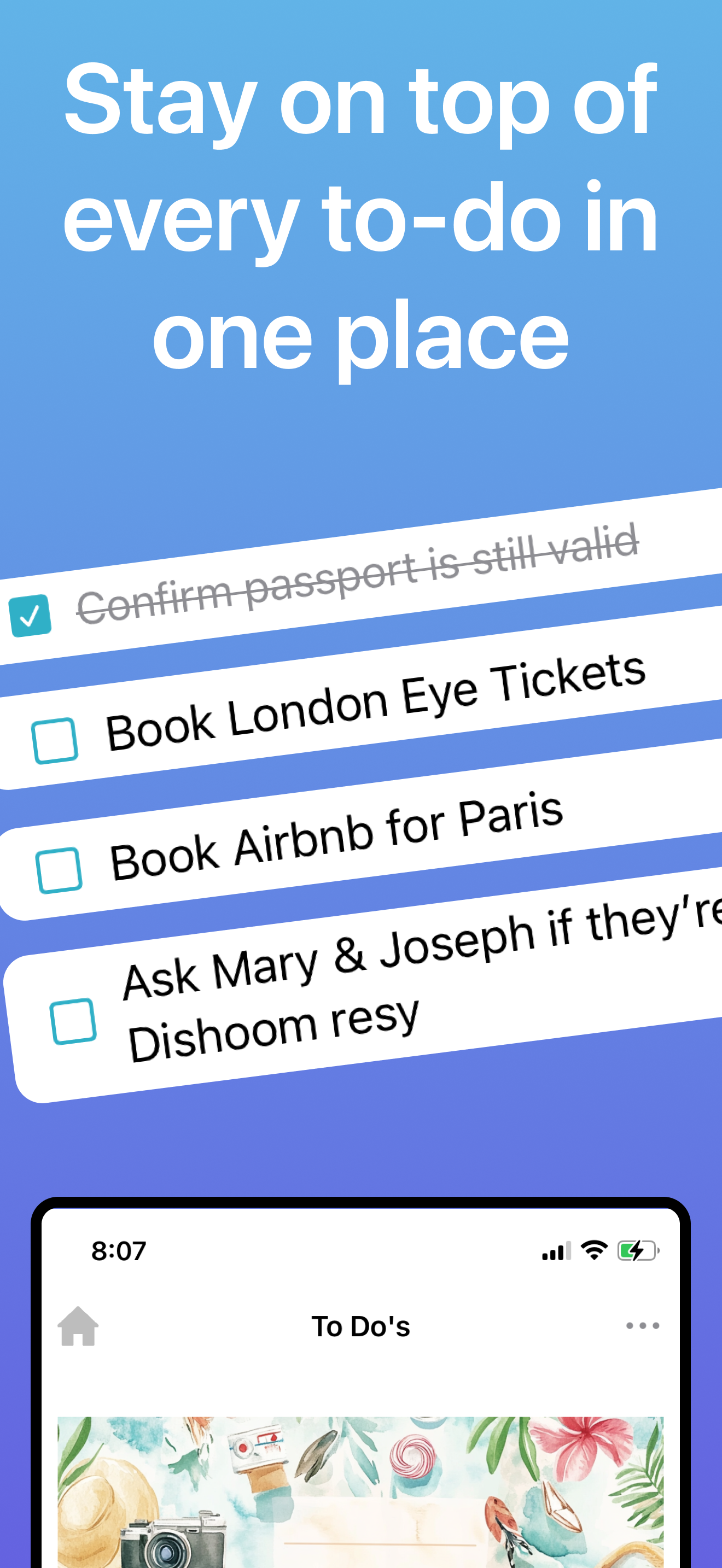 Itinerary Maker for Vacations