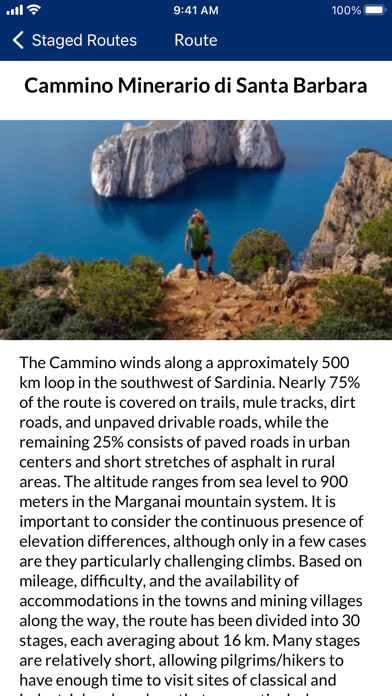 Cammino di Santa Barbara Screenshot