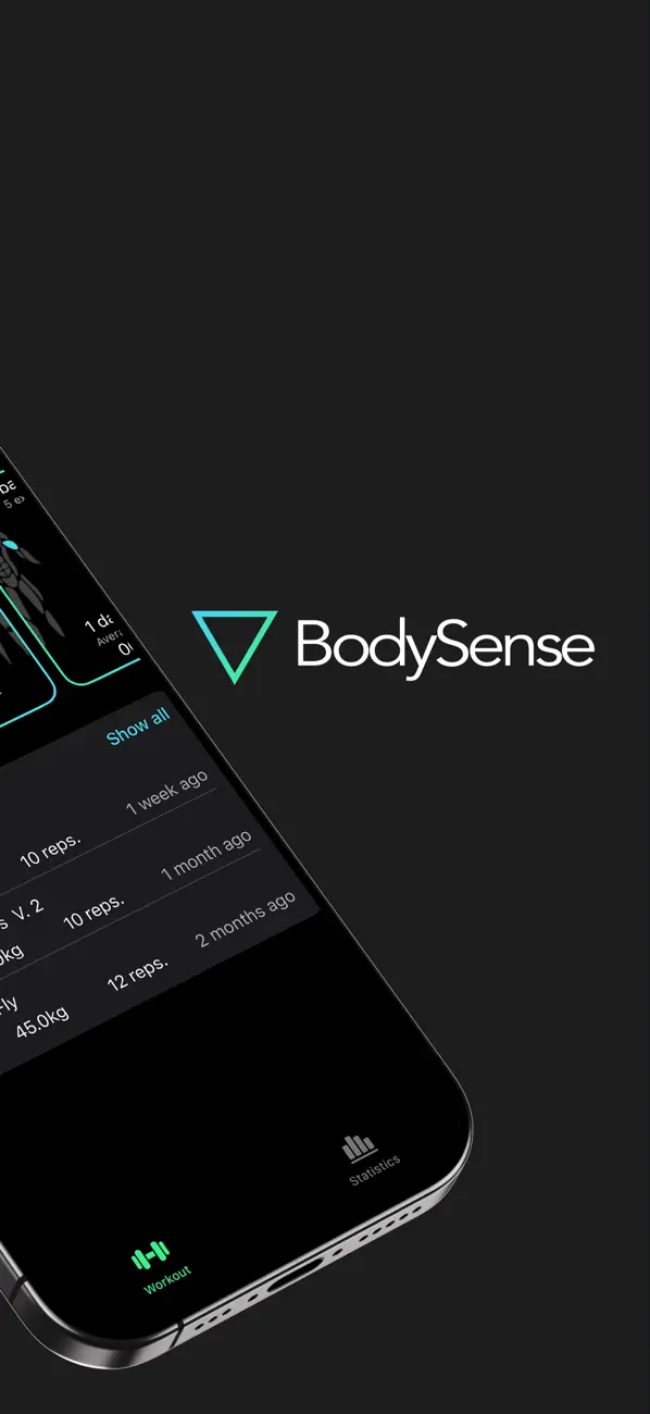 Screenshot #2 pour BodySense - Workout Tracker