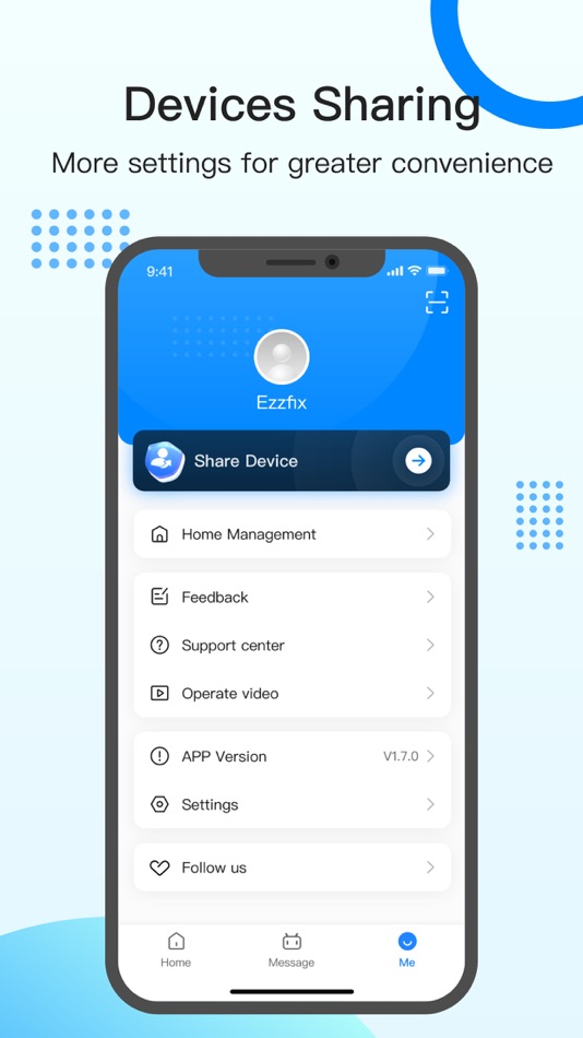 #3. ezfix - smart (iOS) Podle: 深圳市乐易安智能视讯有限公司