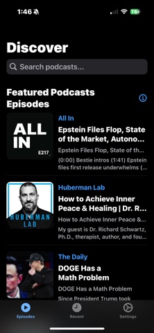 Gnosis Podcast Platform Screenshot 1 of 4