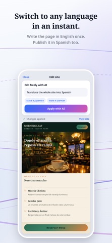 Atelier: AI Website Builder Screenshot 9 of 10
