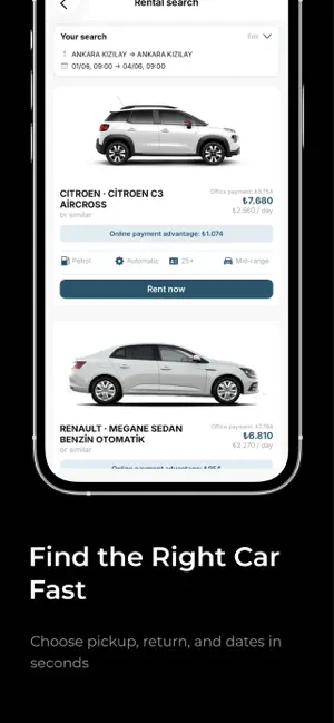 Turmobil Car Rental screenshot 2