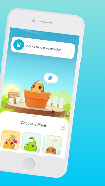 Plant Nanny Cute Water Tracker
