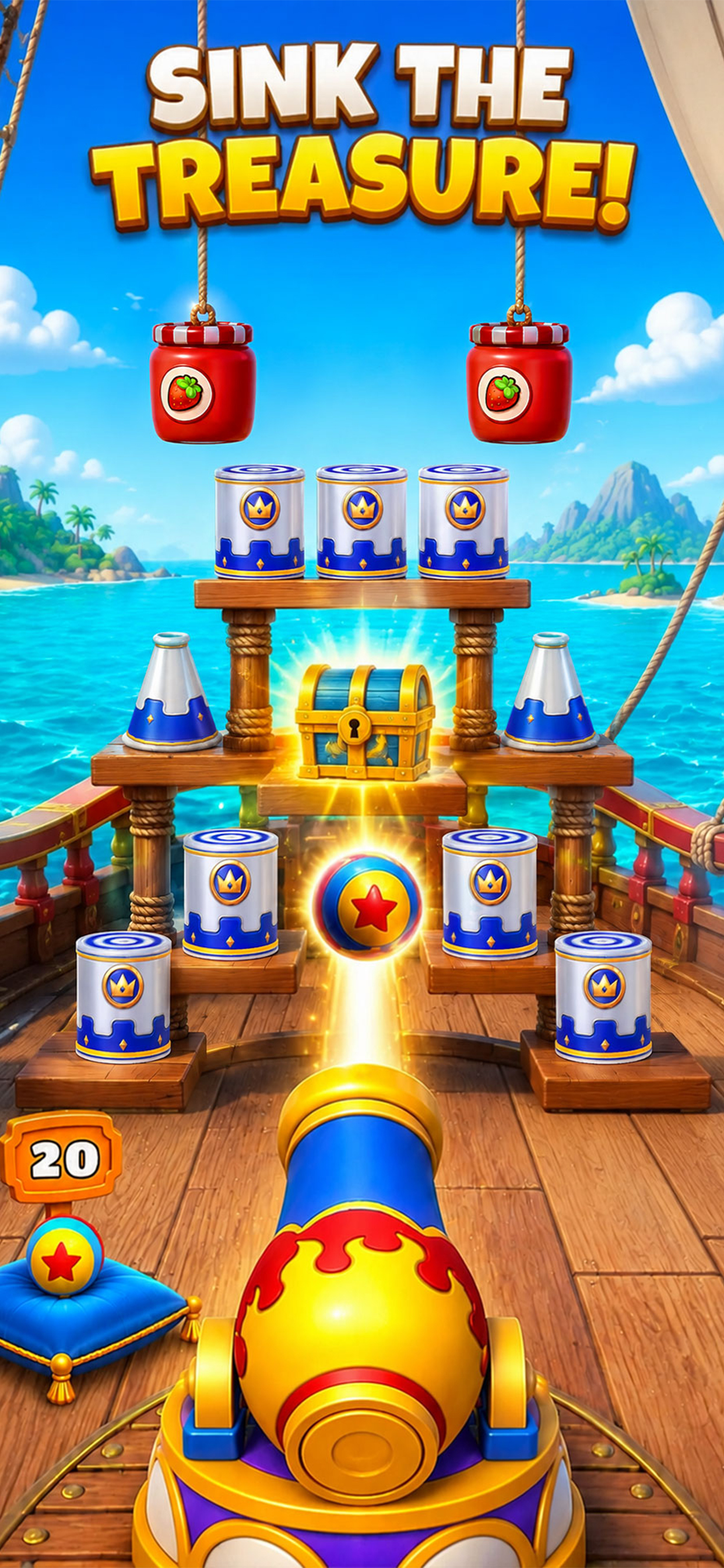 Cannon Knockdown 3D screenshot 6