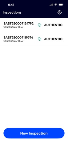 Certify Inspector iPhone screenshot