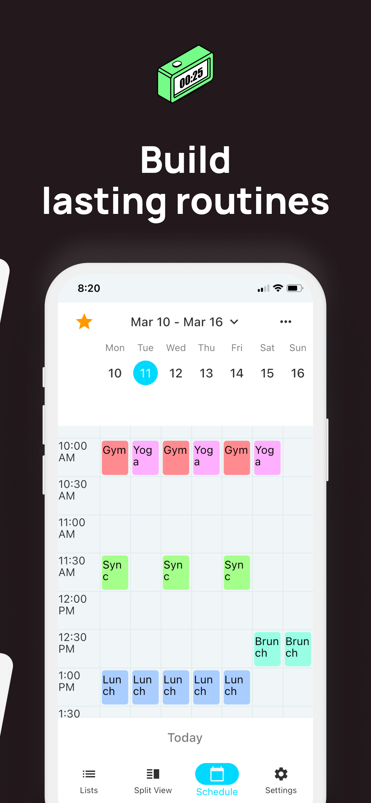 TimeFinder: Time Blocking screenshot 10