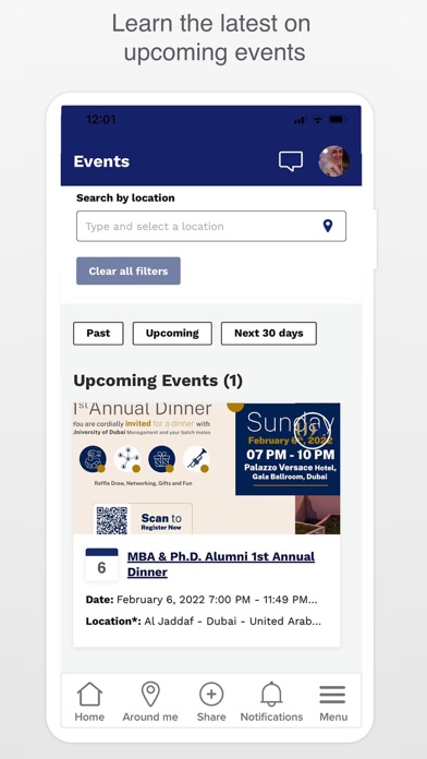 Screenshot #1 pour UD Alumni Community