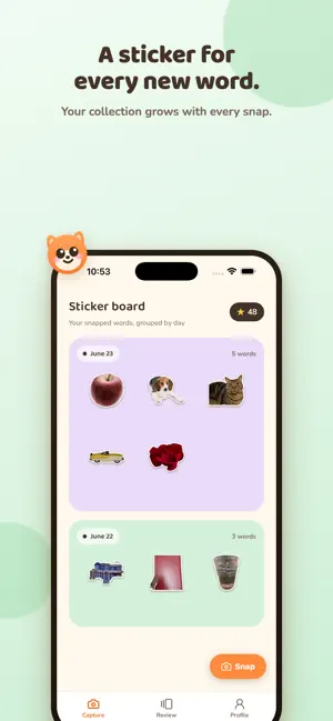 VocaSnap: Photo Flashcards screenshot 2