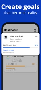 Savings Tracker - Money Goals screenshot