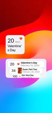 Countdowns+ screenshot 2