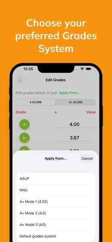 GPA Calculator iPhone screenshot