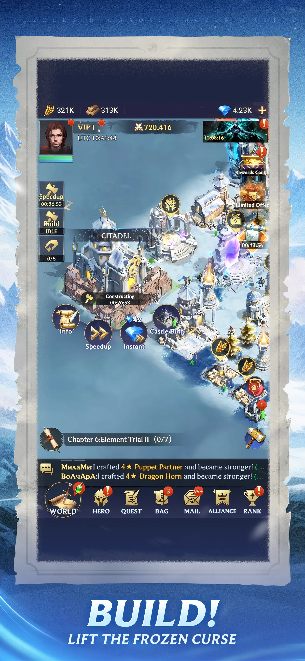 Puzzles & Chaos: Frozen Castle screenshot 5