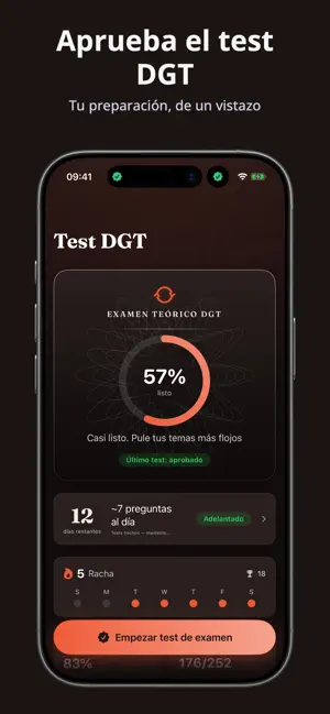 Test DGT Permiso B Autoescuela screenshot 1