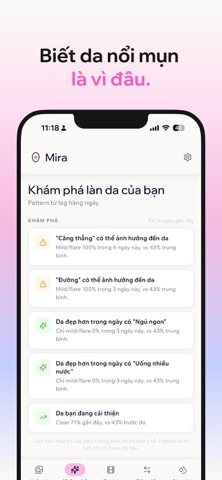 Mira: Skin Journal screenshot