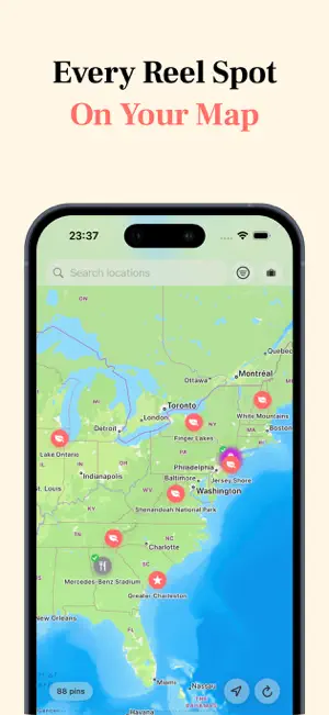 Pintra: Save Reels to Map screenshot 1