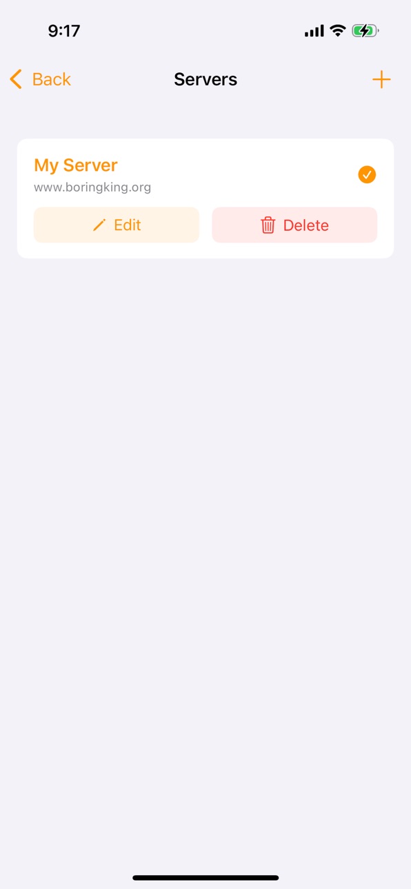 iPhone screenshot