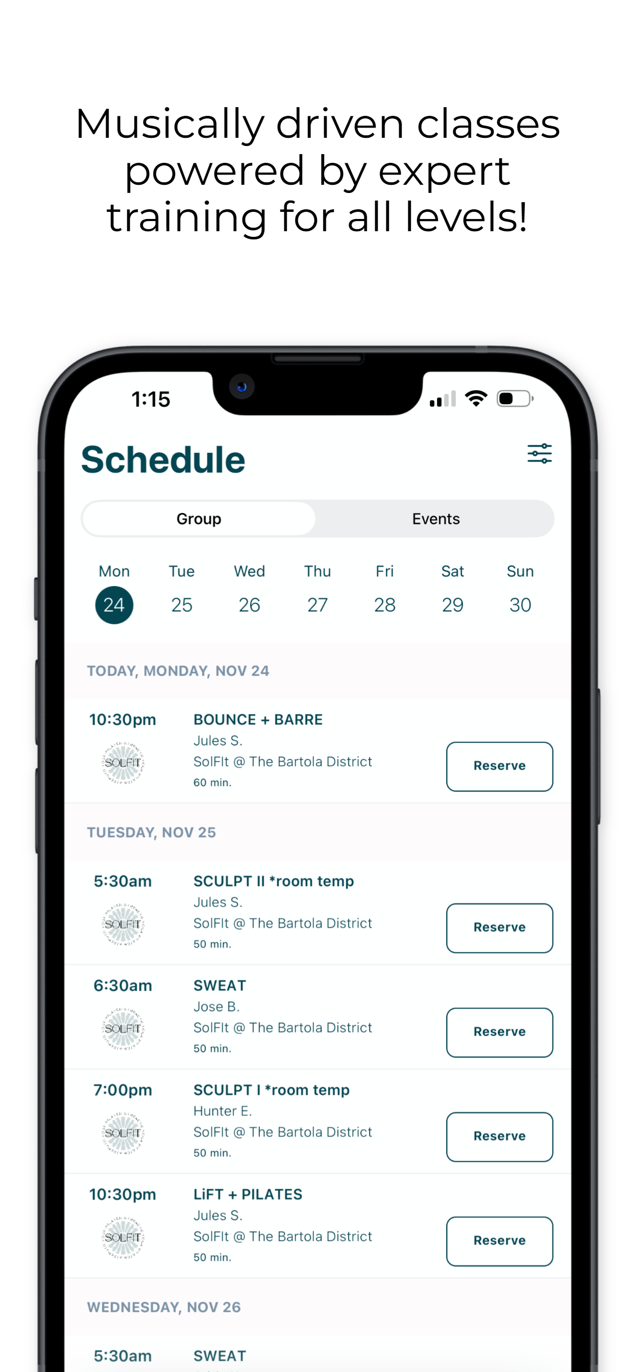 SolFit Studio screenshot 3