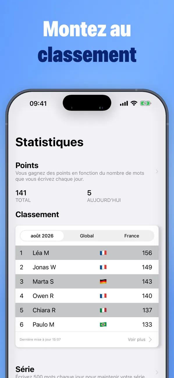 Screenshot #3 pour Écrire chaque jour - Scripta