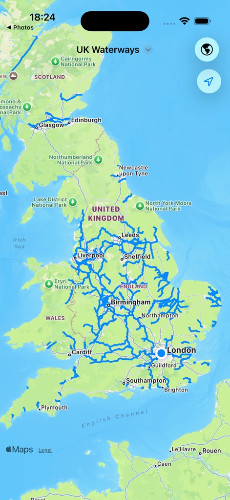 UK Waterways Map - Navigation App | MWM