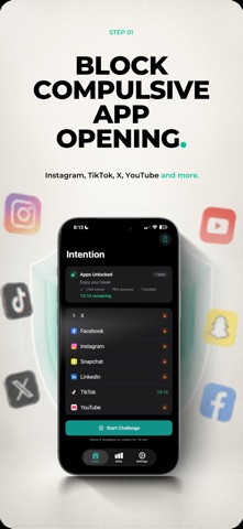 Intention: Screen Time Control Screenshot 2 of 6