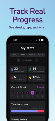 Pomodoro Timer: BreakFit screenshot
