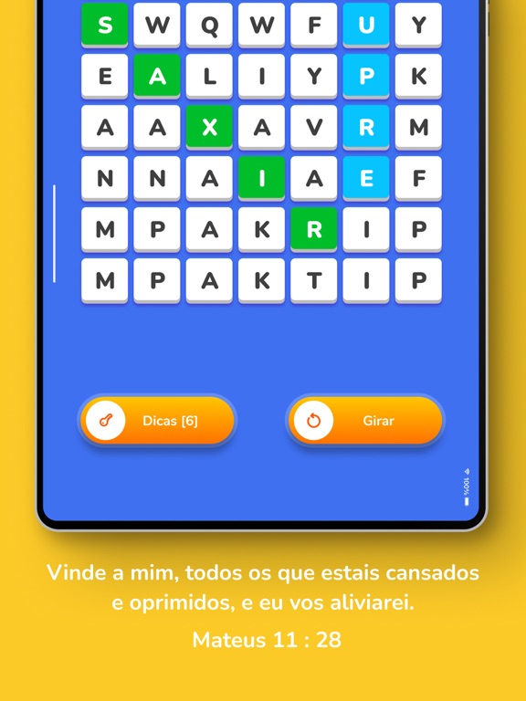 Screenshot #6 pour Caça Palavras Bíblico: Jogo