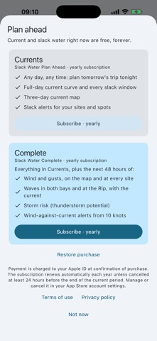Slack Water – Port Phillip iPhone screenshot 10