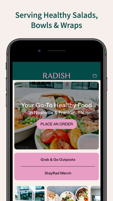 Radish Kitchen Screenshot
