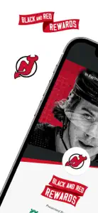 NJ Devils: Black & Red Rewards screenshot #1 for iPhone