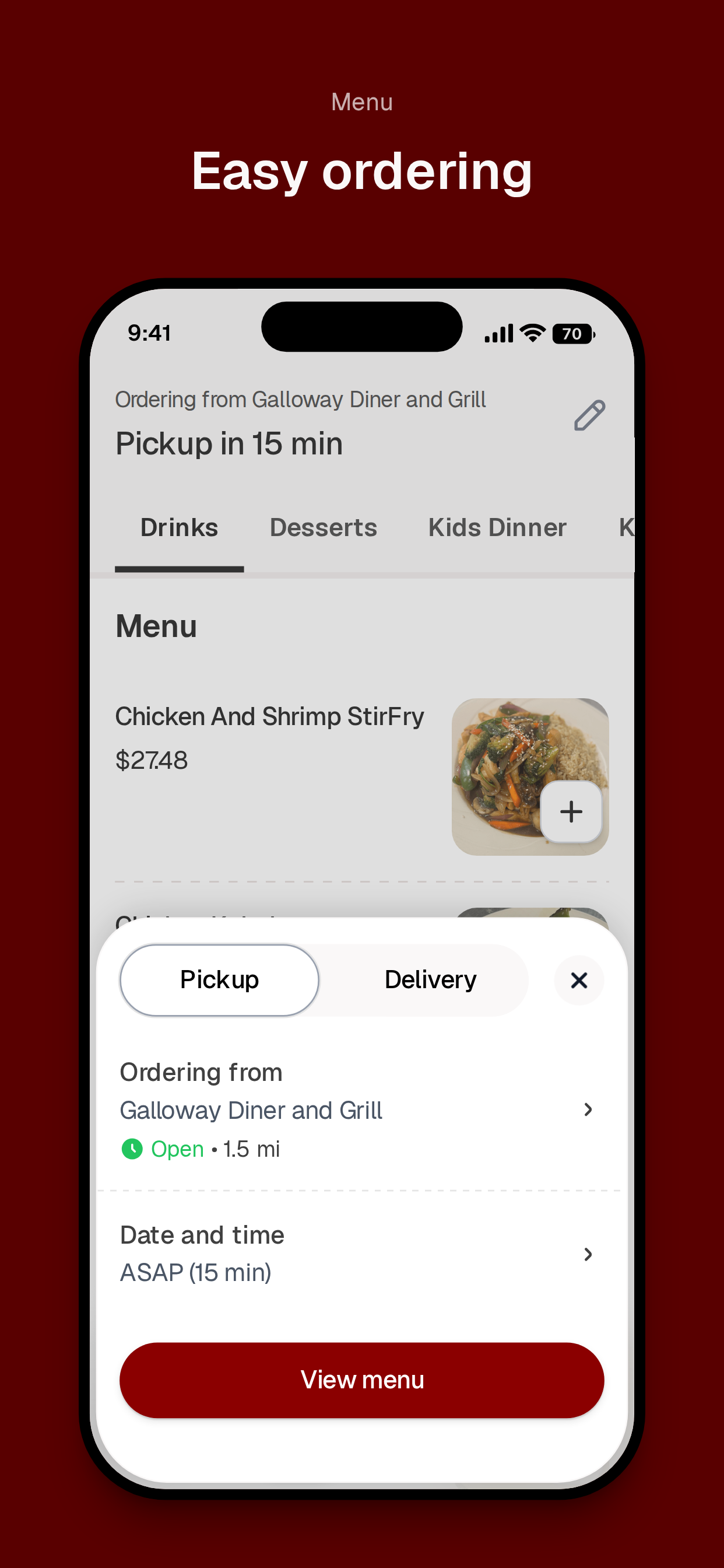Galloway Diner and Grill screenshot 3