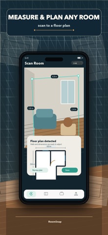 RoomSnap - Room Planner iPhone screenshot