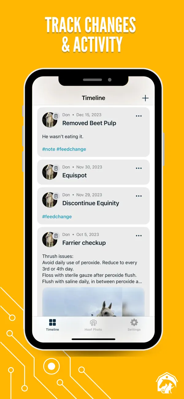 Screenshot #3 pour Barncat: Horse Management