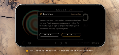 Poker Timer Pocket Screenshot 5 of 6