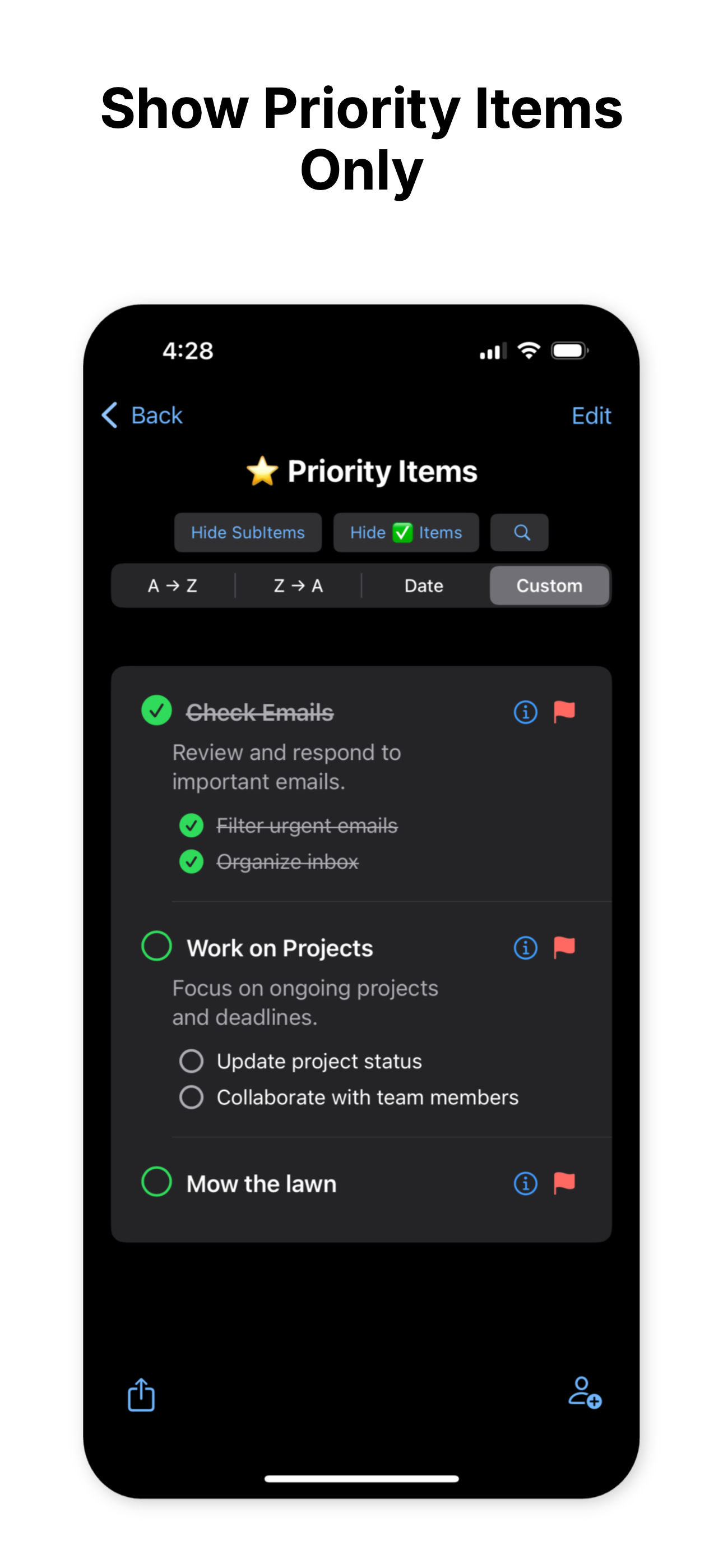 Checklist Genie - List & To Do screenshot 6