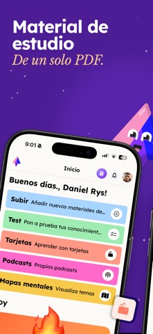 StudyFi: IA para Estudiar iPhone screenshot 1