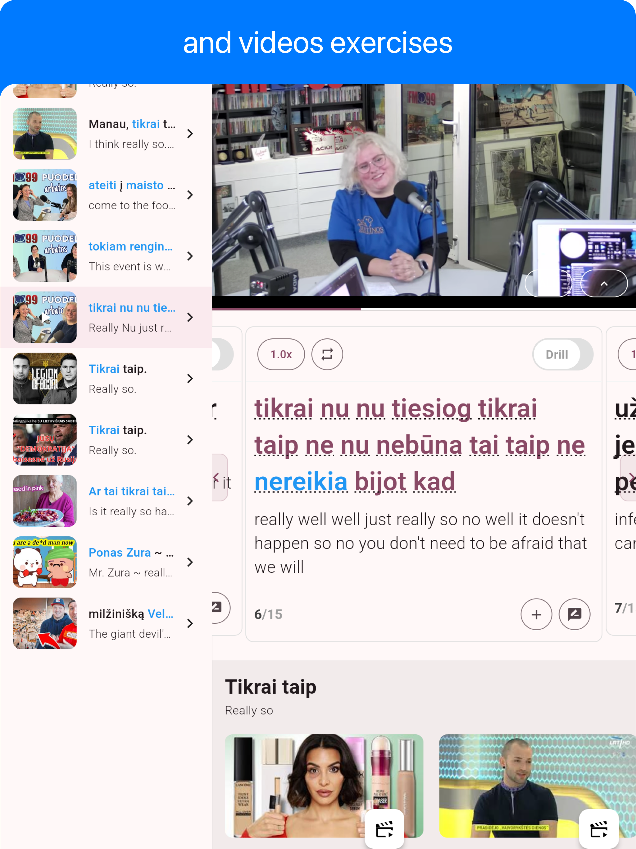 Lithuanian -Listening Speaking screenshot 13