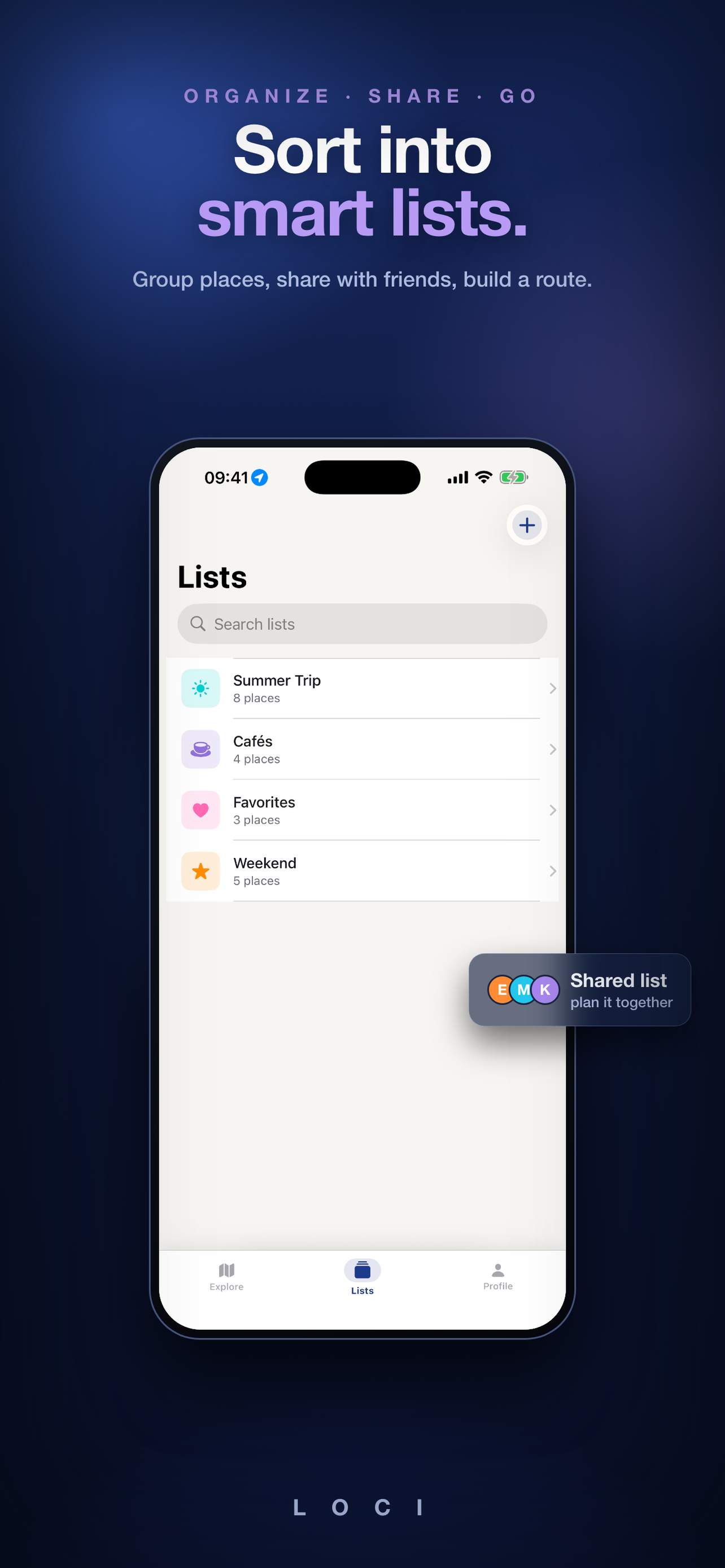 Loci: Save Places, Map & List screenshot 4